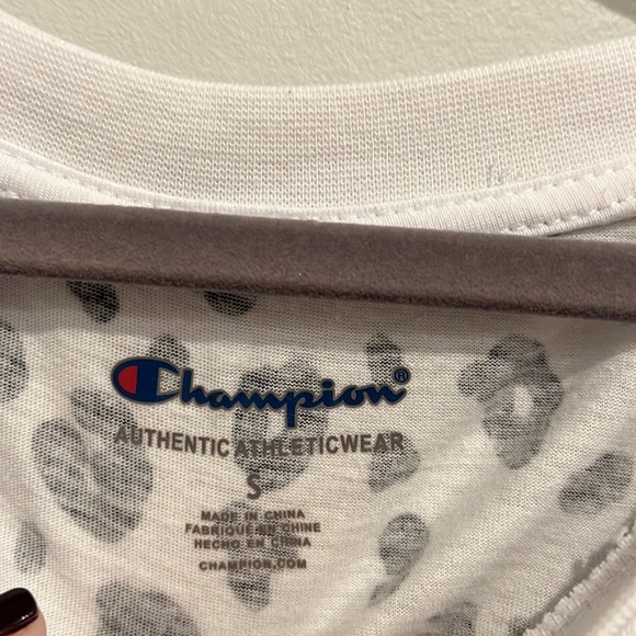 Champion Girls Cheetah Tshirt w/Neon Pink - Picture 4 of 5